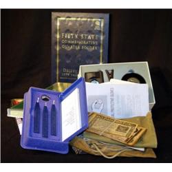 LOT OF MISC US AND FRANKLIN MINT COINS