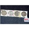 Image 1 : PEACE SILVER DOLLARS, 1922, 1923, 1924 (2)- 4 X TH