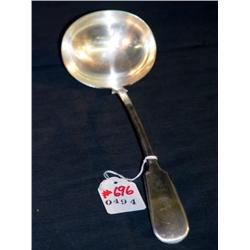 LARGE SILVER LADLE