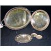 Image 1 : LOT OF FANCY SILVERPLATED TRAYS