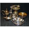 Image 1 : LOT 10 PCS SILVERPLATE INCL TEA POT, AND SYRUP