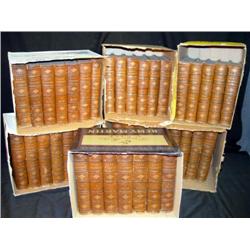 C1815 41 VOLUMES REES' CYCLOPAEDIA IN QUARTER LEAT