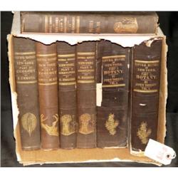 LOT 7 VOLS NATURAL HISTORY OF NEW YORK C1840'S
