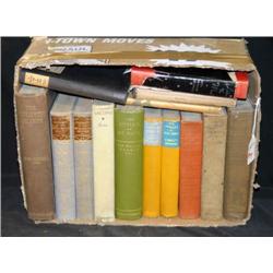 BOX LOT BOOKS INCL FOREMAN'S "THE PHILLIPINE