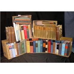 LOT 5 BOXES BOOKS INCL "ENGLISH COMEDIE HUMAINE"