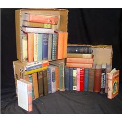 LOT 3 BOXES OF BOOKS MOSTLY BIOGRAPHIES