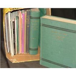 BOX LOT AUCTION CATALOGUES AND "RIVERS OF LIFE"