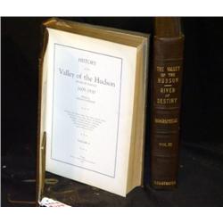 LOT VOLUMES 2 AND 3 "THE VALLEY OF THE HUDSON, THE