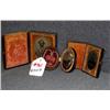 Image 1 : LOT OF 3 DAGUERREOTYPES INCL GUTTA PERCHA CASE