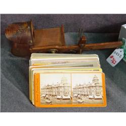 STEREOPTICON VIEWER AND VIEWS