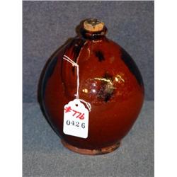 CONN REDWARE JUG, 7" HIGH, PROVENANCE WALSTROM