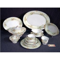 89 PC SET FLORAL DECORATED STS JAPAN CHINA