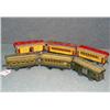 Image 1 : IVES RAILWAY LINE TOLE PASSENGER TRAIN CARS- 6 X