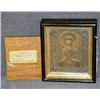 Image 1 : RUSSIAN ICON "MOST HOLY VIRGIN" PRESENTED TO COL.
