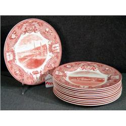 WEDGWOOD 1931 WEST POINT PLATES- 11 X THE MONEY