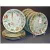 Image 1 : SET OF 12 ORIENTAL PORCELAIN BIRD DECORATED PLATES