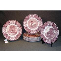 SET OF 12 CROWN DUCAL 1932 GEORGE WASHINGTON