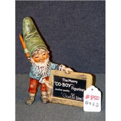 GOEBEL CO-BOY ADVERTISING FIGURINE