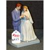 Image 1 : NORMAN ROCKWELL FIGURINE "BRIDE AND GROOM"