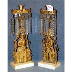 PAIR MAN AND WOMAN GIRONDOLES