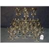 Image 1 : LOT 21 PCS SWEDISH CRYSTAL STEMWARE