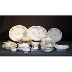 LOT OF 44 PCS MISMATCHED LIMOGES CHINA