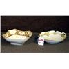 Image 1 : LOT OF 2 HAND PAINTED NIPPON DISHES