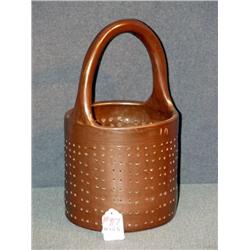 STONEWARE CHEESE STRAINER #10