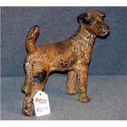 CAST IRON SCOTTIE DOG DOOR STOP