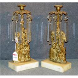 PAIR GIRONDOLES, OLD COUPLE