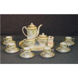 NORITAKE TEA SET ON TRAY
