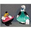 Image 1 : MURANO GLASS CLOWNS (ONE DAMAGED)- 2 X THE MONEY
