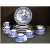 Image 1 : LOT OF BLUE WILLOW CHINA