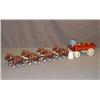 Image 1 : IRON BEER WAGON WITH EIGHT HORSES
