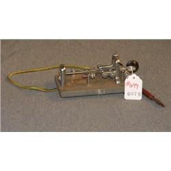 VIBROPLEX METAL TELEGRAPH KEY