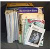 Image 1 : BOX LOT WITH KENNEDY ASSASSINATION PAPERS AND