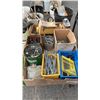 Image 2 : 2 BOXES OF HARDWARE, GLOVES, DRILL BITS AND MORE