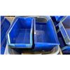 Image 2 : LOT OF PARTS BINS, 3 TOTES, AND COOLER DOOR FLAPS