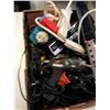 Image 2 : BOX OF POWER BARS, USB SWITCH, GLUE GUN AND MORE