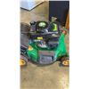 Image 2 : Weed eater 140 CC gas powered lawn mower working.