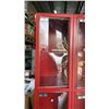 Image 2 : BANK OF 9 CLEAR DOOR LOCKERS