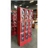 Image 2 : BANK OF 9 CLEAR DOOR LOCKERS
