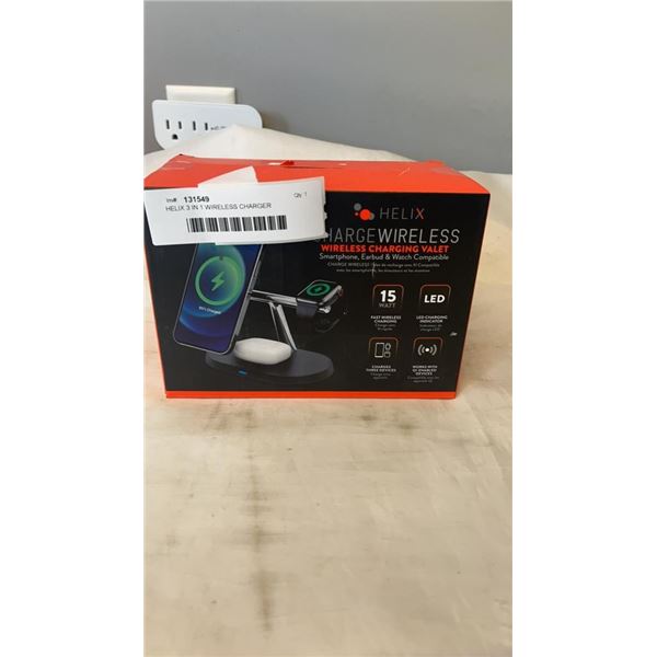 HELIX 3 IN 1 WIRELESS CHARGER