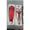 Image 2 : 2 EASTERN PANTEDE MASKS AND ETCHING