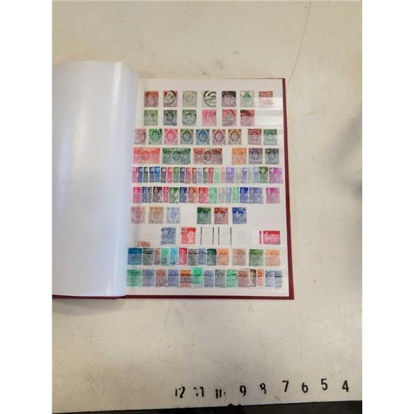 BINDER OF GREAT BRITAIN STAMPS