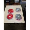 Image 1 : 4 NEW 2PK SILICONE AIR FRYER TRAYS