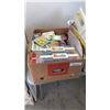 Image 8 : BOX AND TOTE OF CRAFTING SUPPLIES