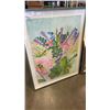 Image 2 : 2 PAINTINGS AND FRAMED WATERCOLOR