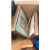 Image 8 : 2 BOXES OF PICTURES AND MORE