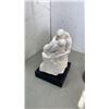 Image 8 : RODIN KISSING SCULPTURE SIGNED WITH SIGNED ESKIMO STATUE (BEEN REPAIRED IN BACK)